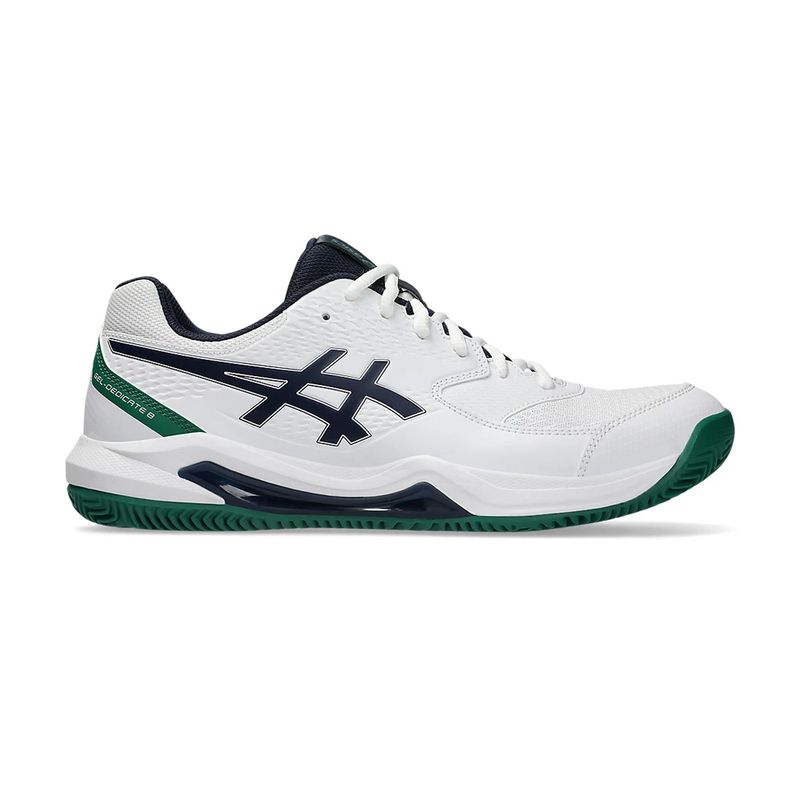 ASICS - Tenis Asics Gel-Dedicate 8 Clay Para Tenis Hombre-Blanco