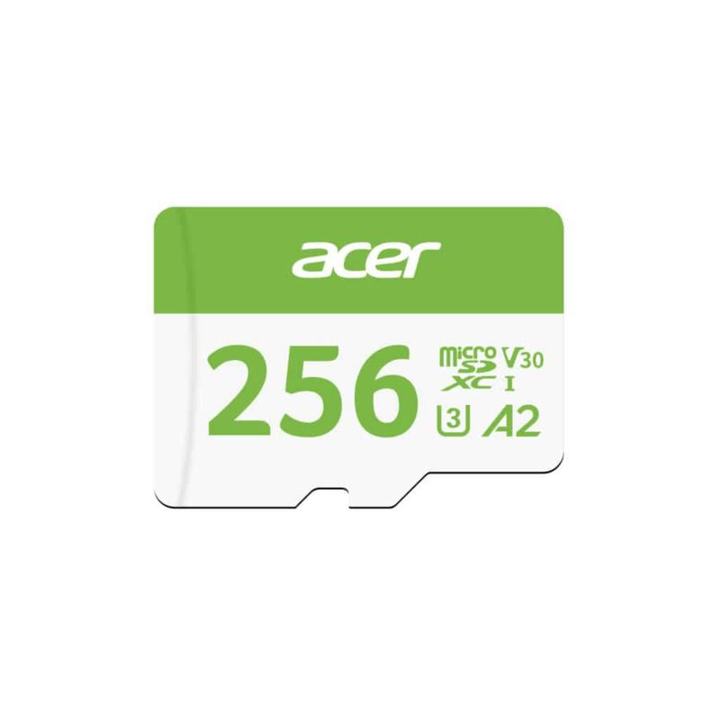 ACER - Tarjeta MicroSD 256GB Acer MSC300 Clase 10 UHS-I160 MBs