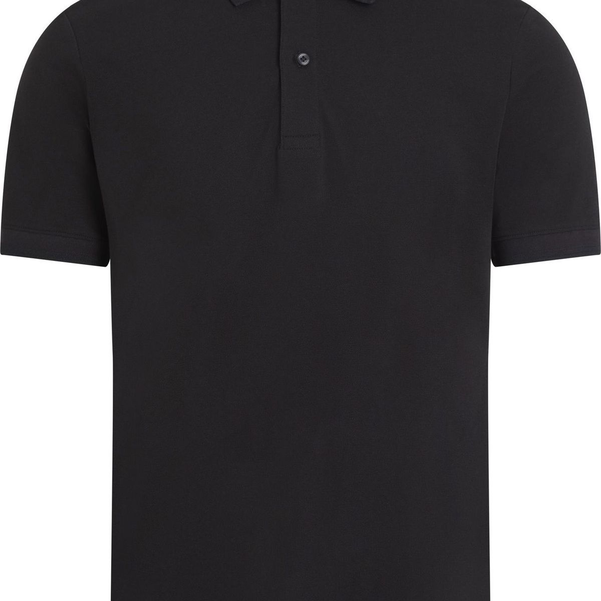 CALVIN KLEIN - Polo negro pique slim thermo tech Calvin Klein