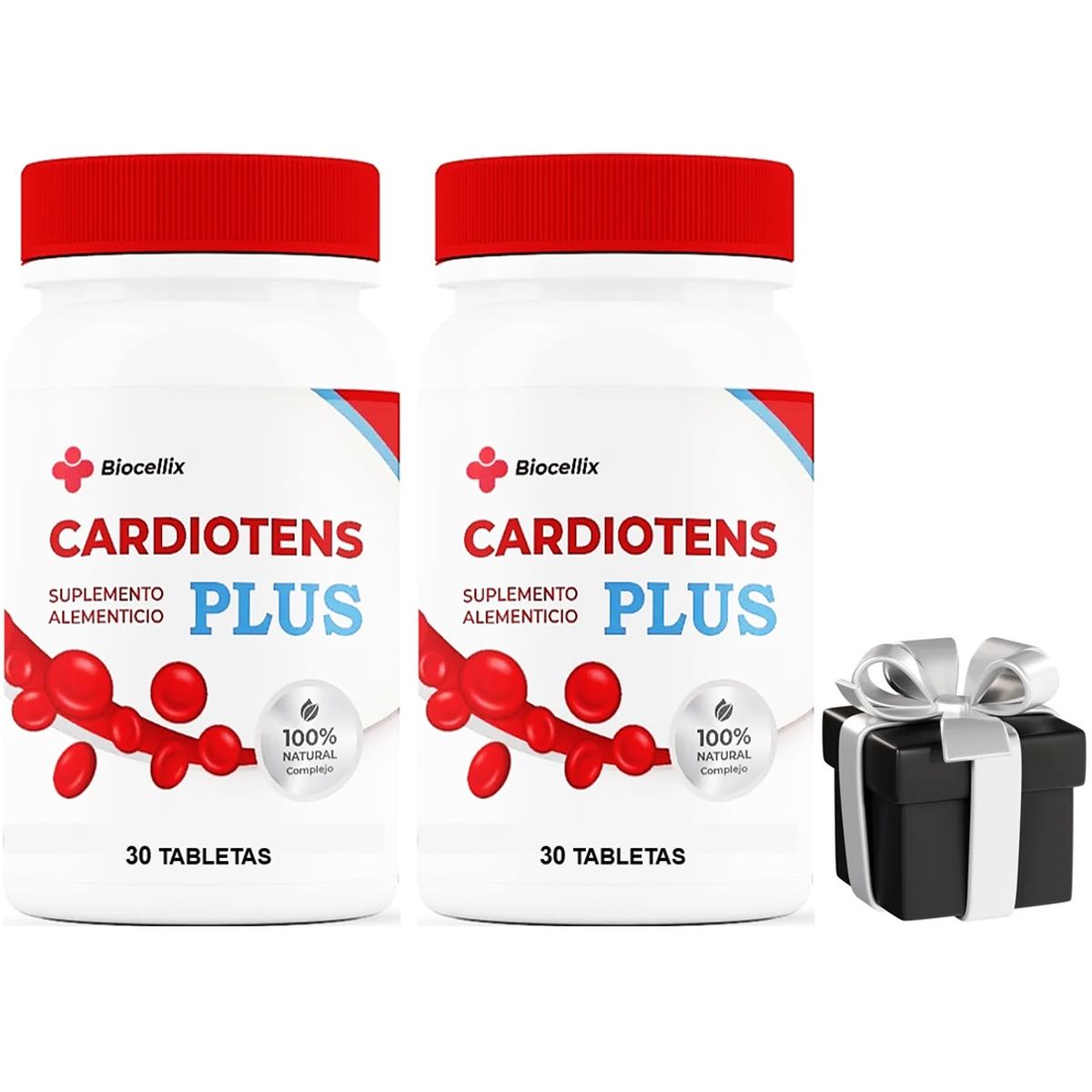 GENERICO - 2 CARDIOTENS  - NORMALIZA LA PRESION ARTERIAL VITAMINA C