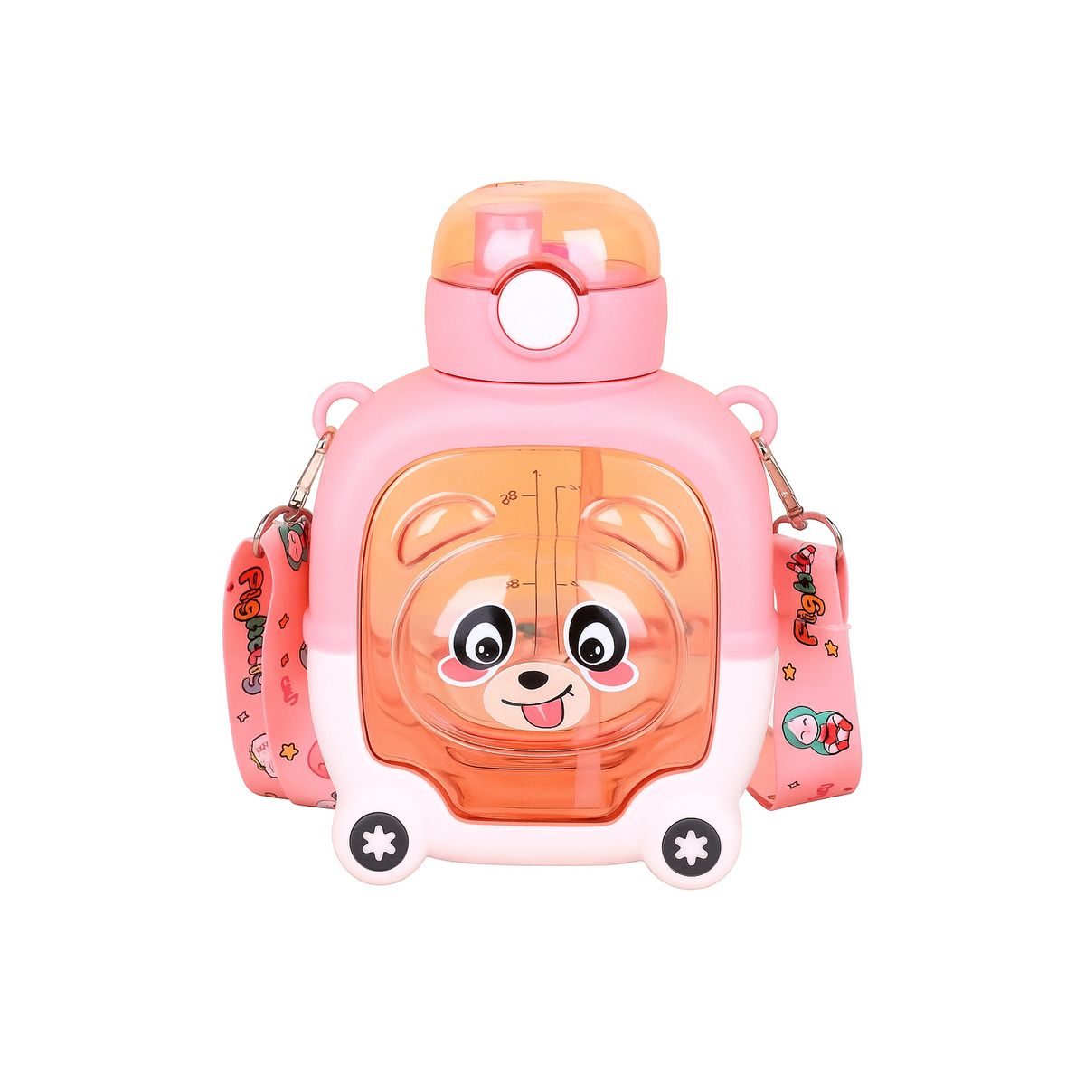 AMERICAN GENERICS - Termo botilito para agua de oso rosado