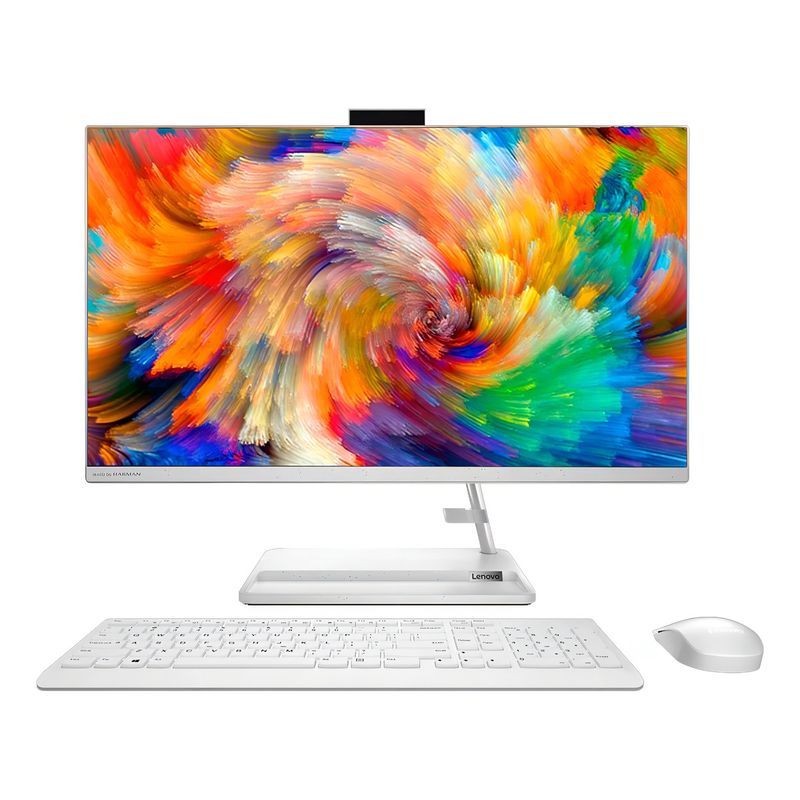 LENOVO - Lenovo AIO 24 IdeaCentre Potencia Blanca
