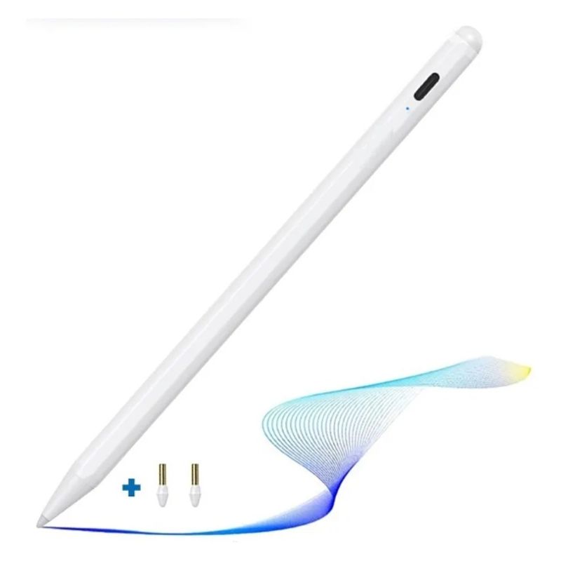 AMERICAN GENERICS - Lápiz Táctil Universal con Punta Fina + Repuestos Incluidos compatible con ipad