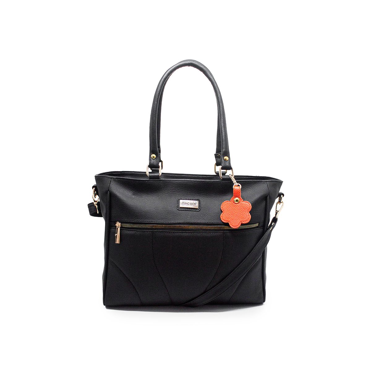 MACOLY - Bolso De Hombro manos libres grande macoly 878 sintético pvc