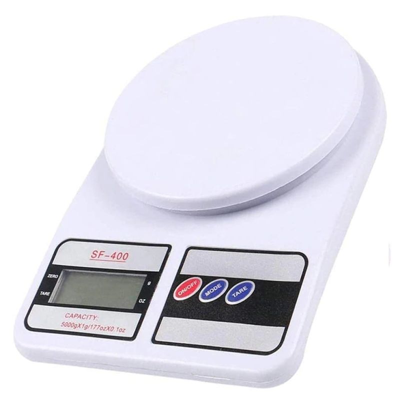 GENERICO - Gramera Digital De Cocina Con Tara Para 10 kg