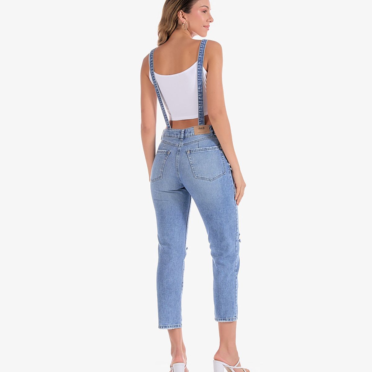 DEREK - Overol Para Mujer Straight Derek