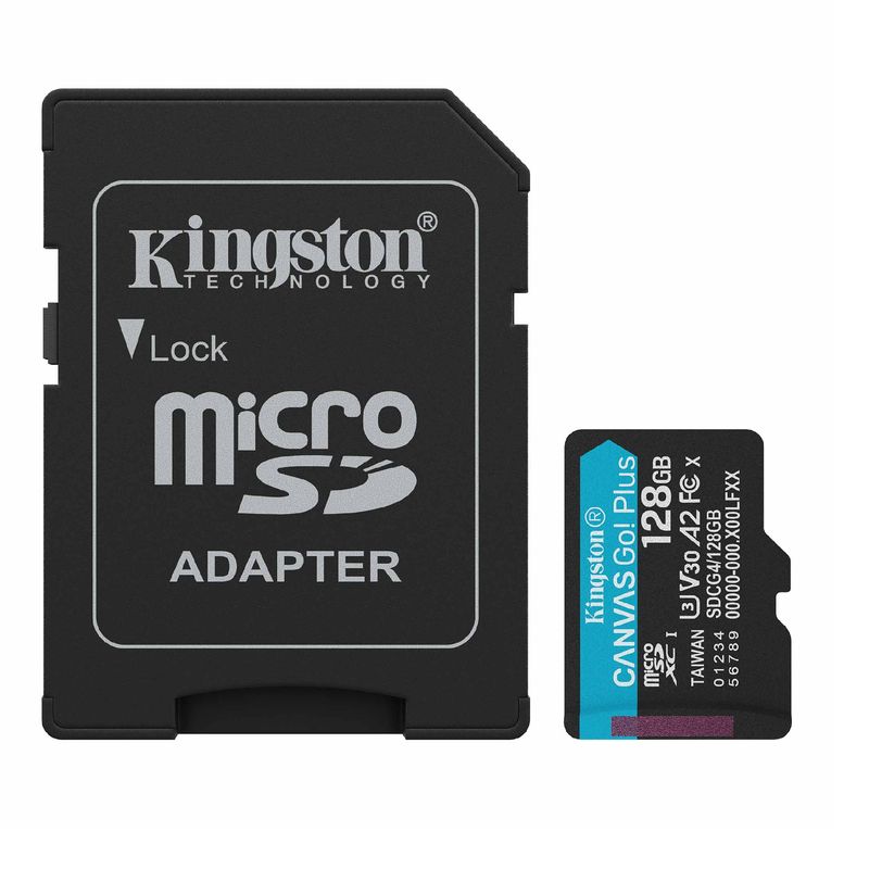 KINGSTON - Memoria micro sd 128gb kingston canvas Plus sdcg4 200mbs