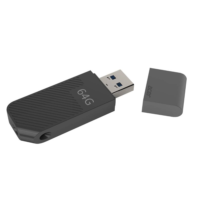 ACER - Memoria Acer USB UP300 64GB Black – Unidad Flash 3.2