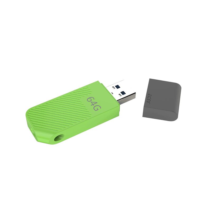 ACER - Memoria Acer USB UP300 64GB Green – Unidad Flash 3.2