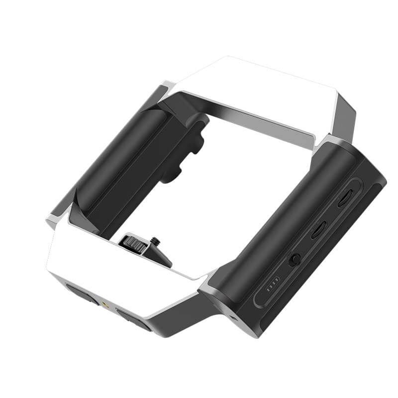 ULANZI - Jaula Estabilizadora con Luz LED para Celular Smartphone y Camara Mirrorless