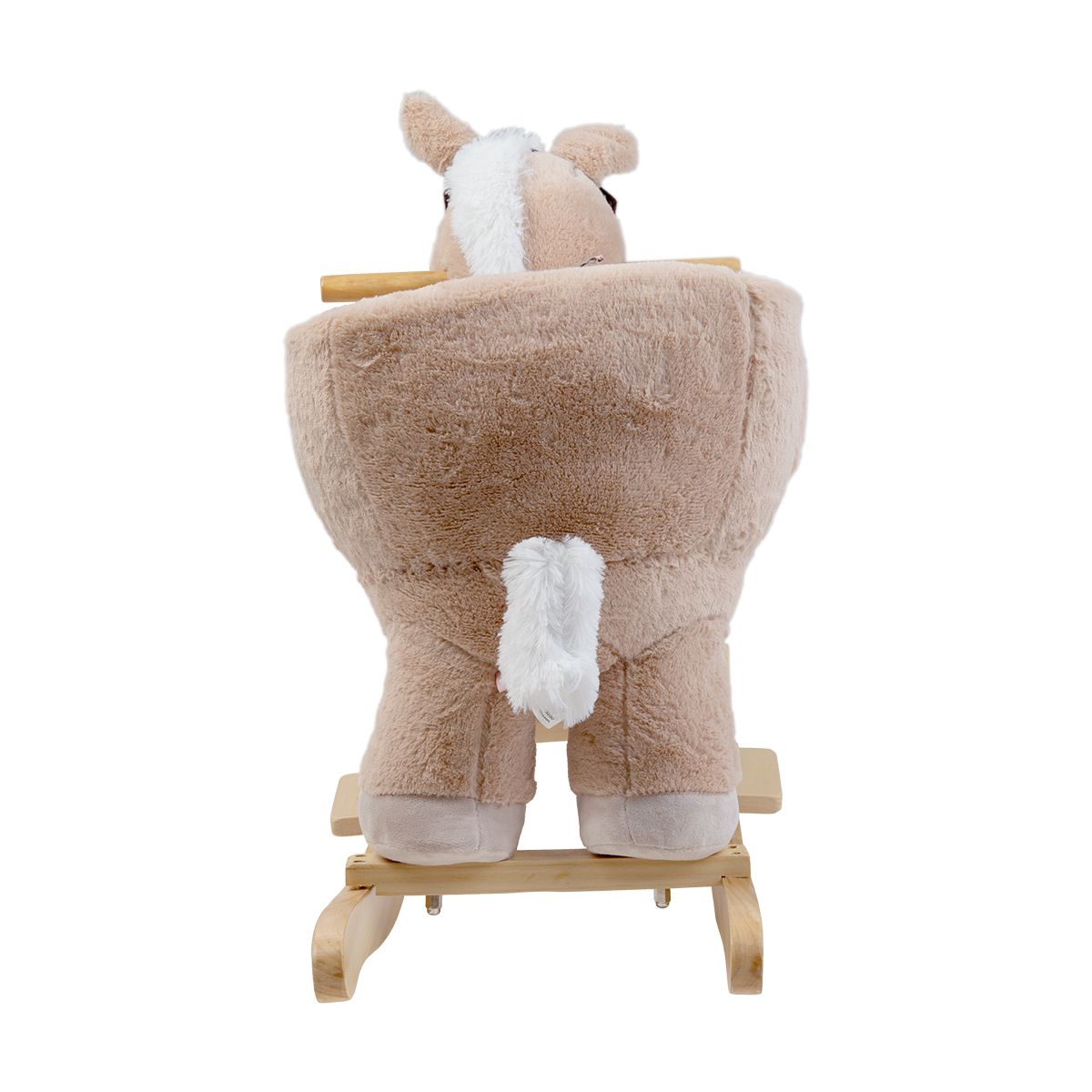 CARESTINO - Peluche Mecedor Carestino +12meses Caballo Beige
