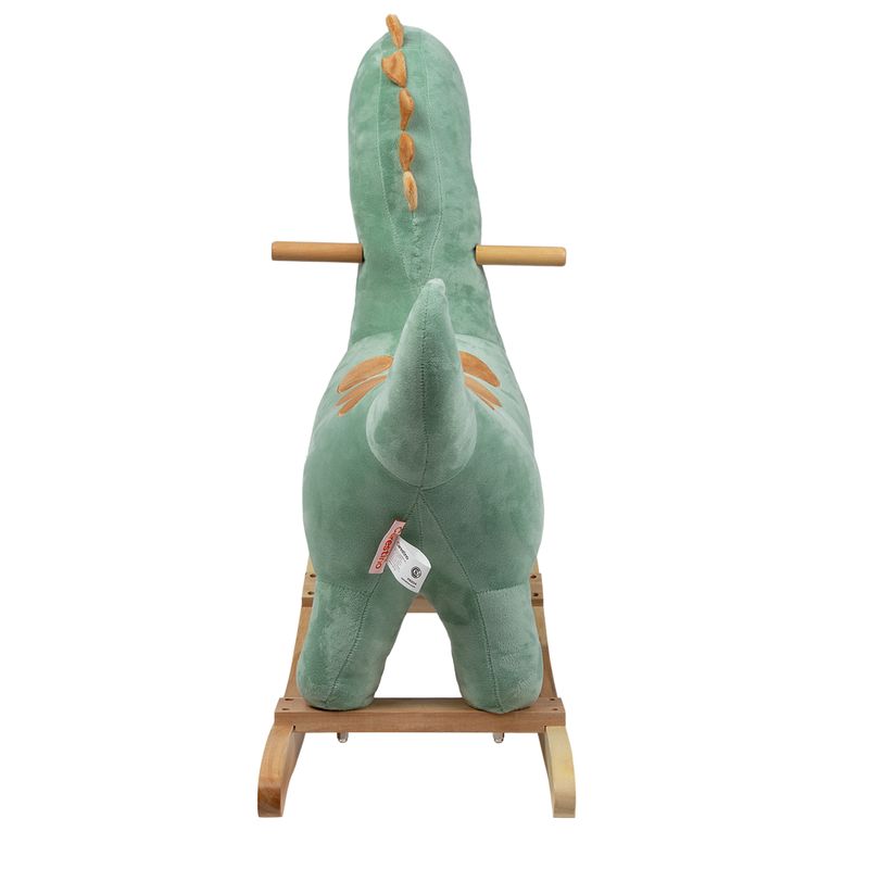 CARESTINO - Peluche Mecedor Carestino +18meses Dino Verde