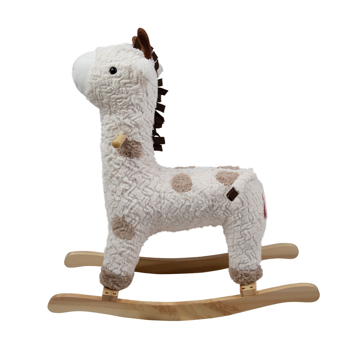 CARESTINO - Peluche Mecedor Carestino +18meses Jirafa Crudo