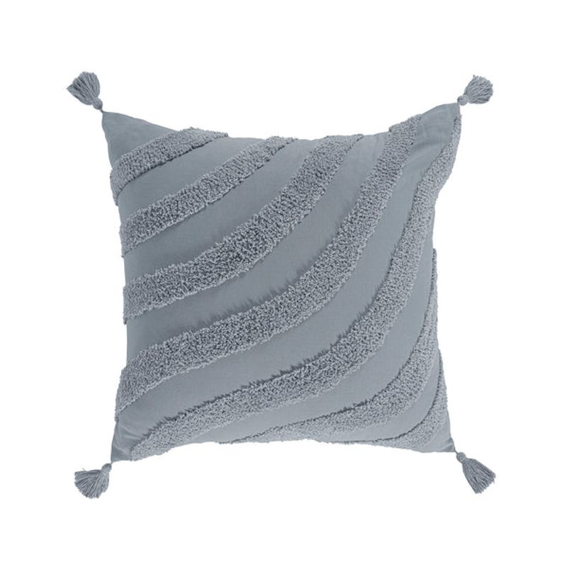 VIANNEY - Funda De Almohada Mumbai Gray Vianney