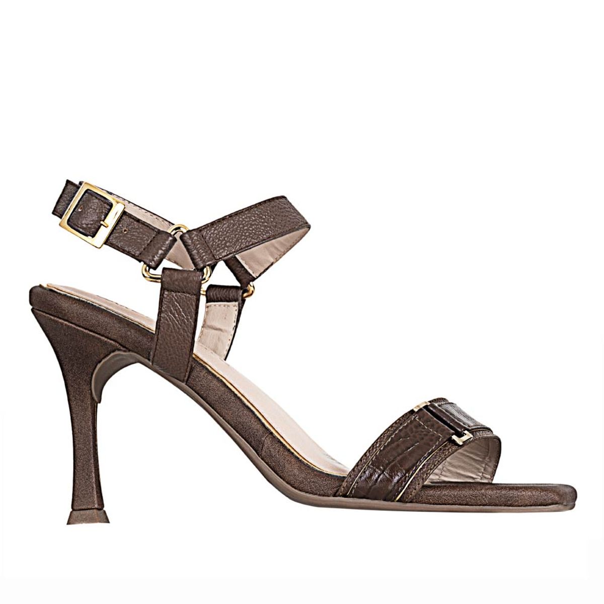 CAROLINA CRUZ - Sandalia de Mujer marca CAROLINA CRUZ en Color CAFE   SANDM-4279