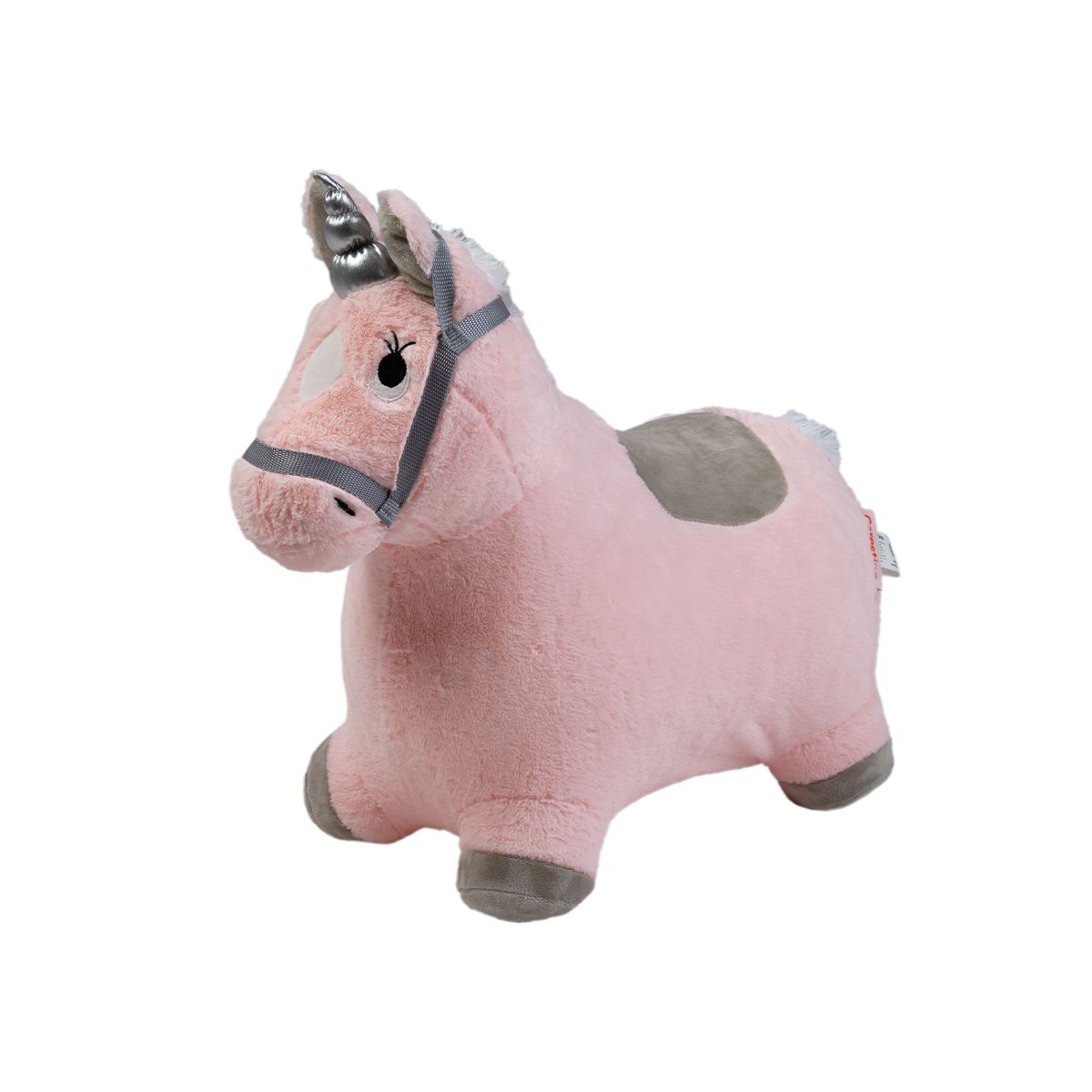 CARESTINO - Inflable Saltarin de Peluche Carestino +18meses Unicornio Rosa