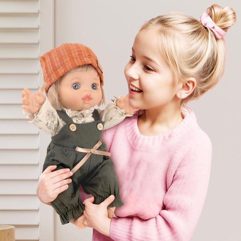 KOBALT - Bebé realista muñeca Juguete Niña con accesorios