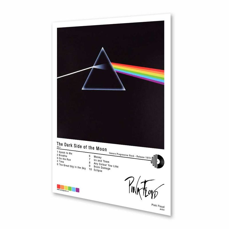 NEW PRINT - Póster Pink Floyd The Dark Side of the Moon Afiche Fotográfico