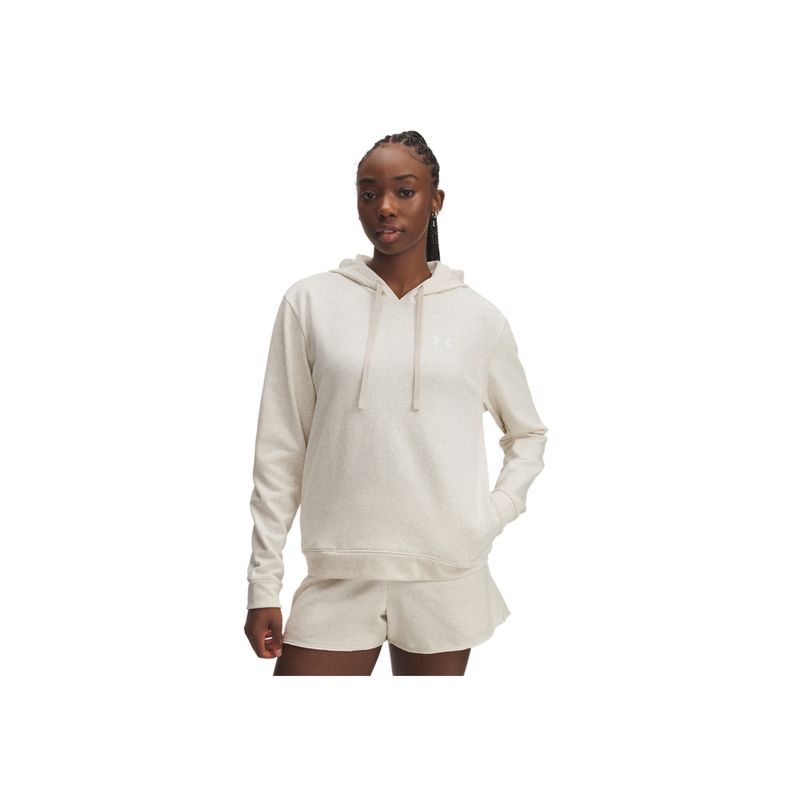 UNDER ARMOUR - Buzo Mujer Under Armour RIVAL TERRY HOODIE Marron UNDER ARMOUR