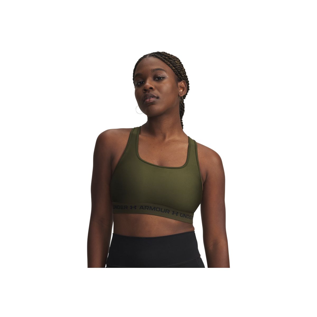 UNDER ARMOUR - Sujetador Mujer Under Armour CROSSBACK MID BRA Verde UNDER ARMOUR