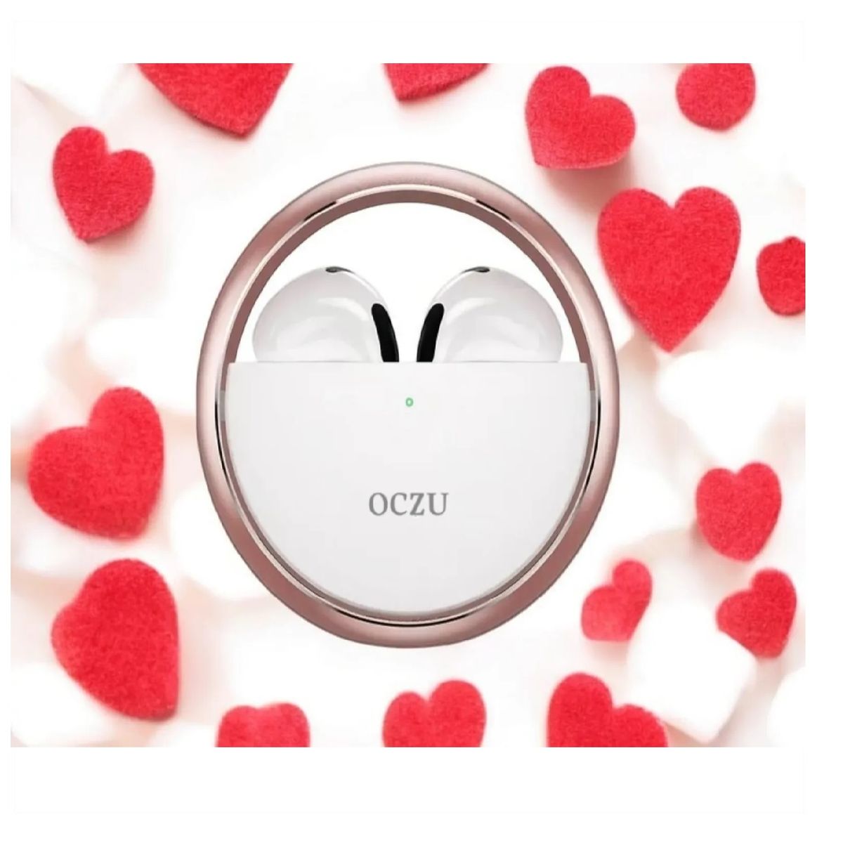 GENERICO - Audifonos Inalámbricos Bluetooth Oczu Manos Libres Color Blanco