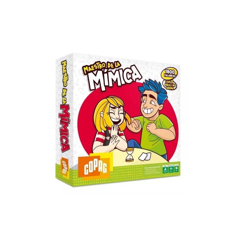 JUGANDO Y EDUCANDO - Juego De Mesa Creatividad Maestro De La Mímica Para Familia