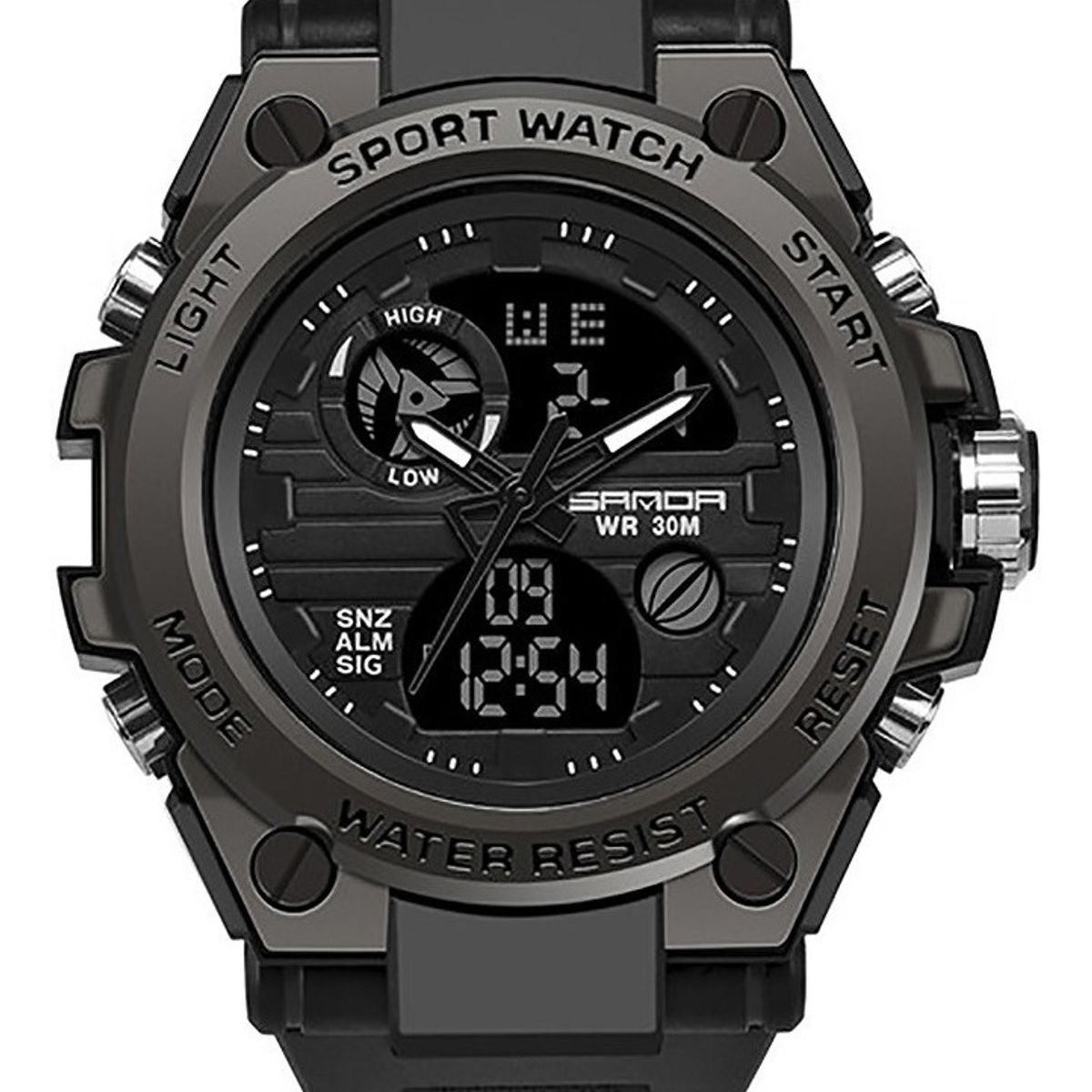 SANDA - reloj original sanda 739 original mas caja metalica