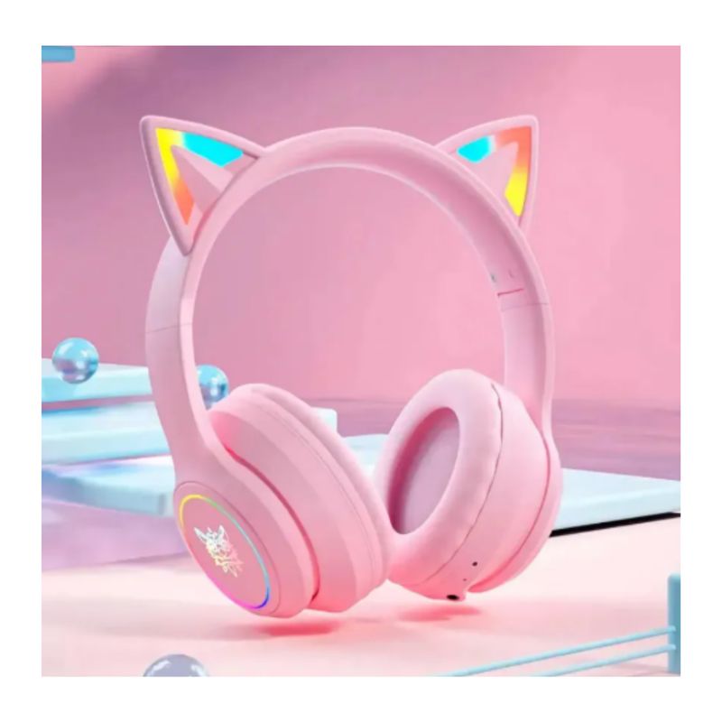 ONIKUMA - Audífonos Gamer ONIKUMA B90 Bluetooth Rosado