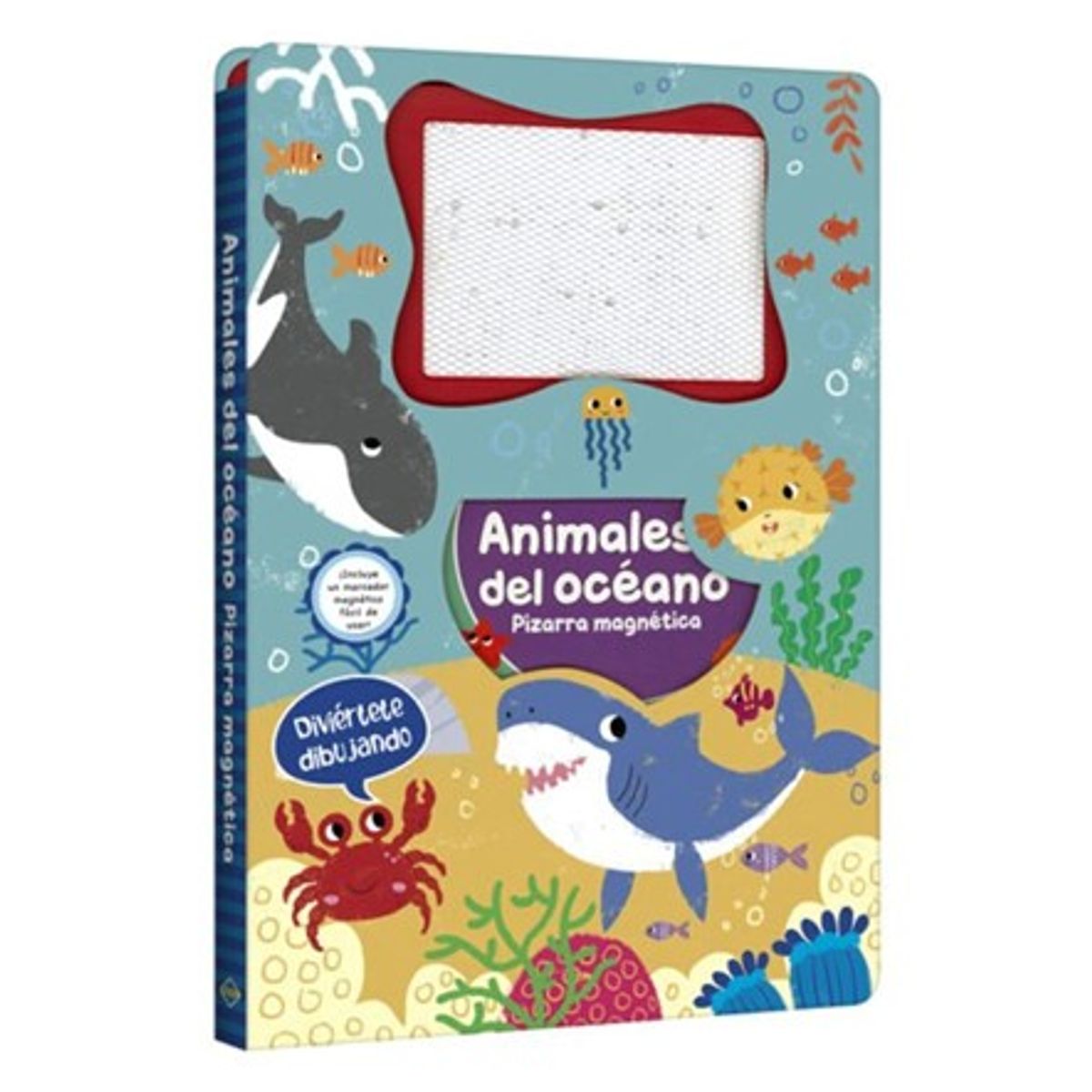 LEXUS - Libro Pizarra Magnética - Animales Del Océano