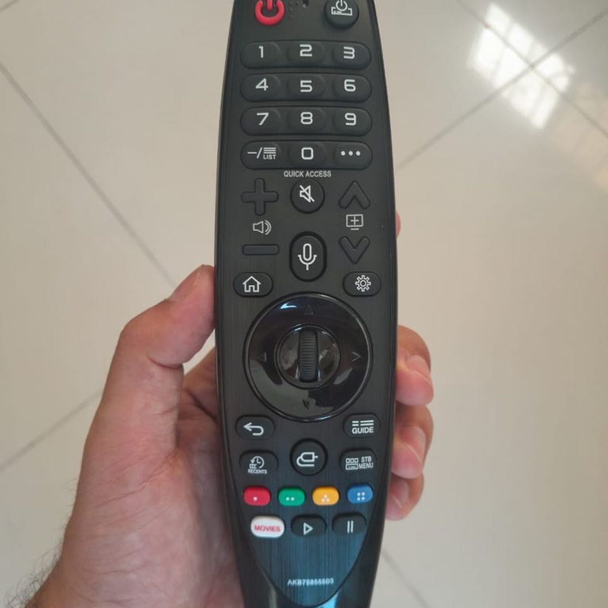 GENERICO - CONTROL UNIVERSAL PARA TV LG FORMA MAGIC AN-MR20GA SIN VOZ NI PUNTERO