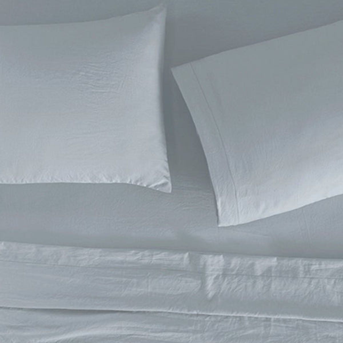 VIANNEY - Sábanas Viasoft Washed Blue Vianney