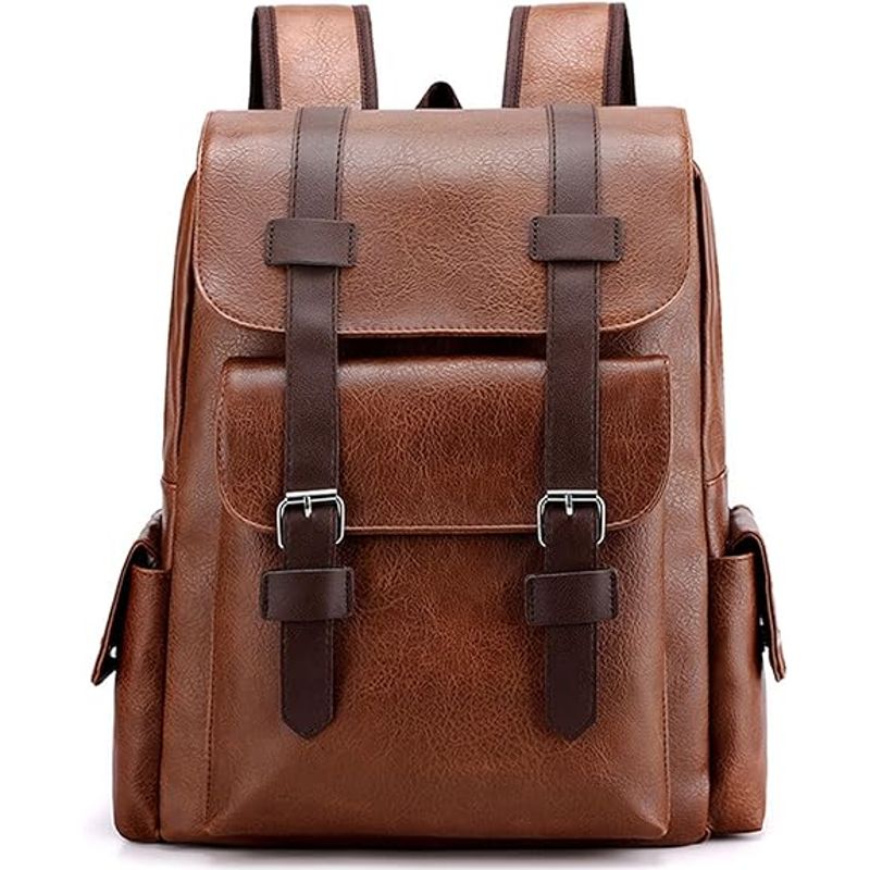 BOLSOS Y ACCESORIOS MB - BOLSO MORRAL VINTAGE ELEGANTE PARA TRABAJO O ESTUDIO