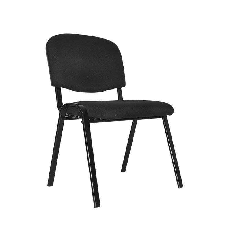 BONNO - Silla Auxiliar Fija Isosceles Negro Bonno