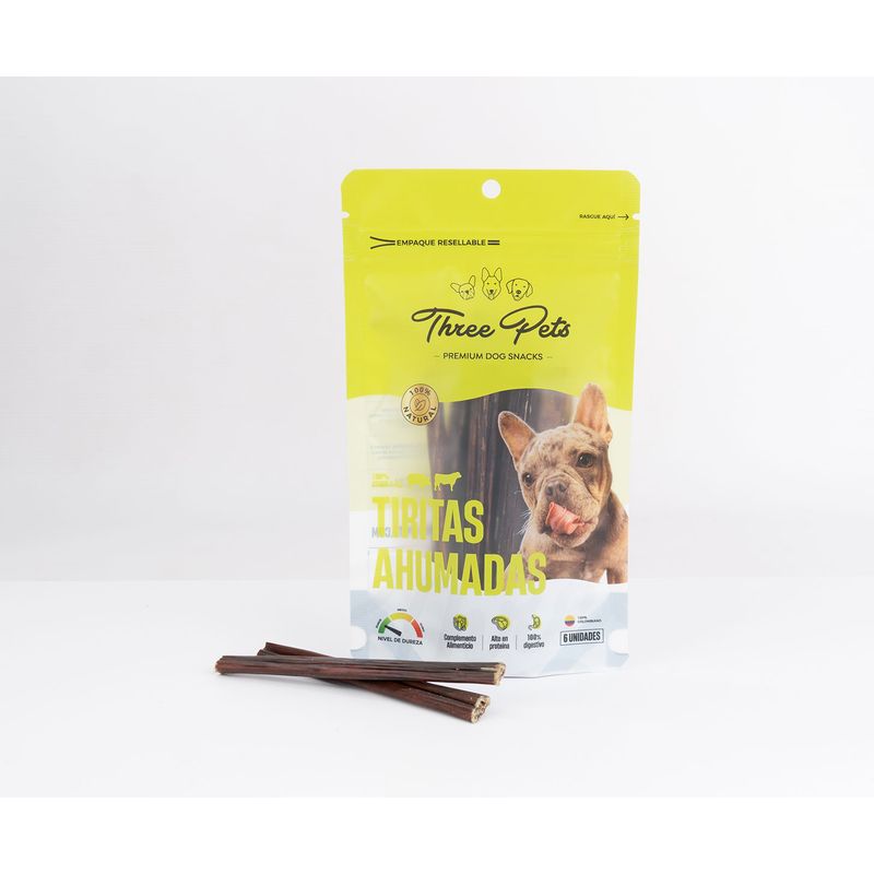 THREE PETS - Tiritas Ahumadas Three Pets 30 gr