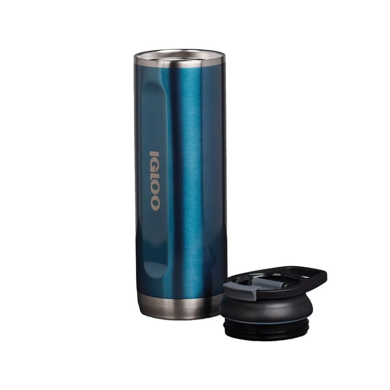 IGLOO - Vaso Termo Igloo Flip N Sip 20 Onzas 591 Ml Azul