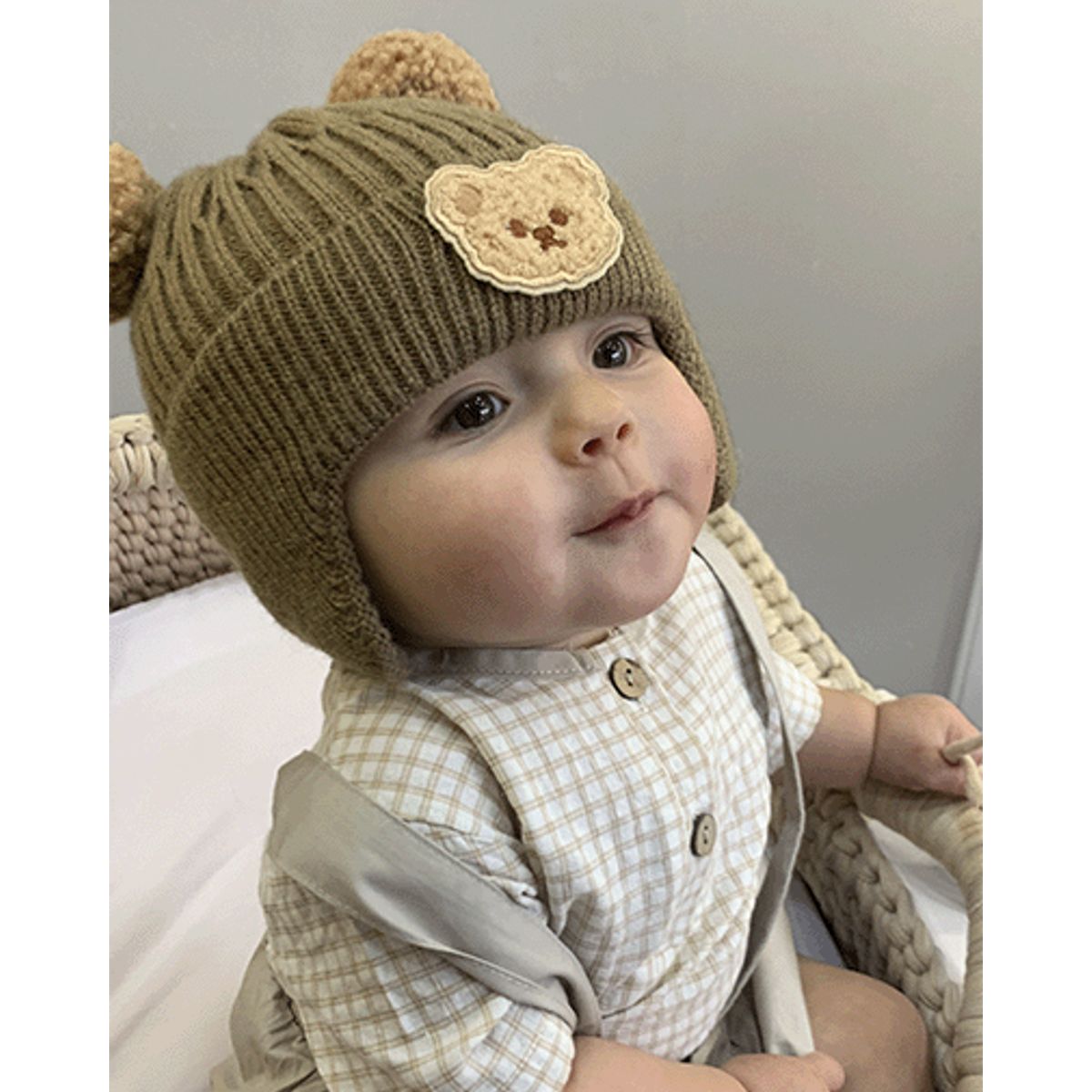 BABY SAMUU - Gorro Tejido Tommy Beanie para Bebé