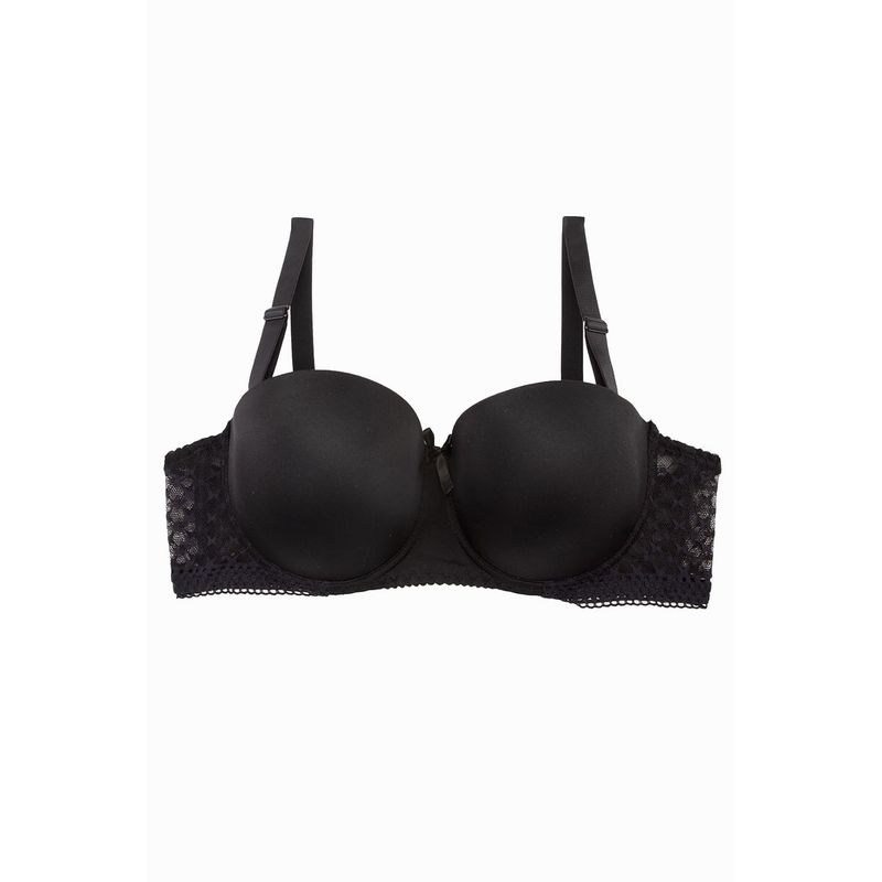 LILI PINK - Brasier copa c tipo strapless en encaje