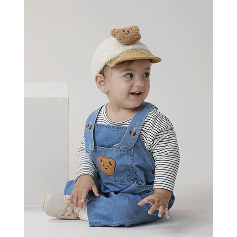 GENERICO - Gorra Bear para Bebé  Baby Samuu