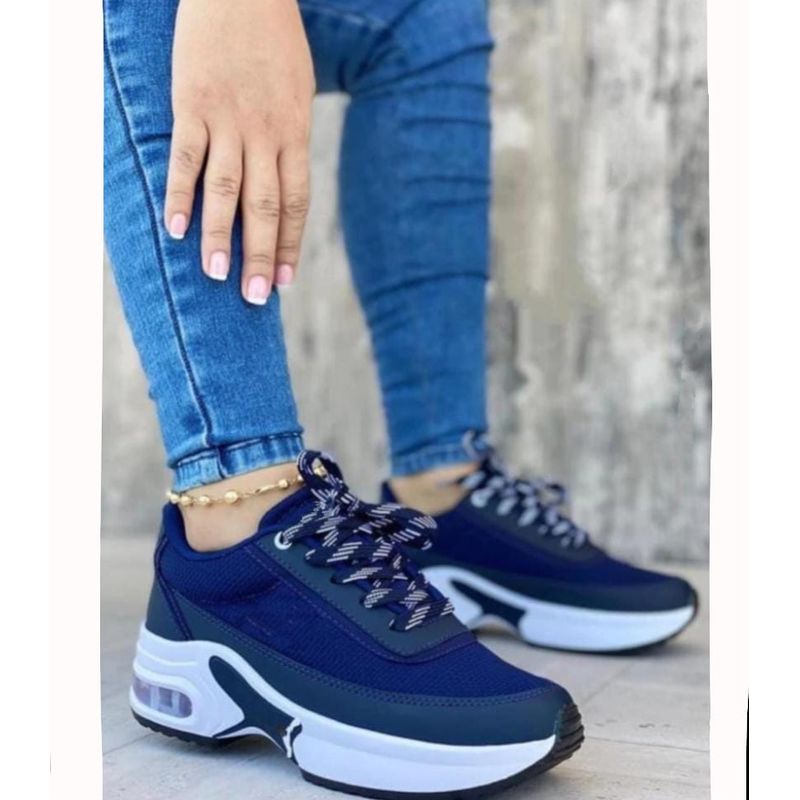 URBAN PLUS - TENIS PARA MUJER AZUL