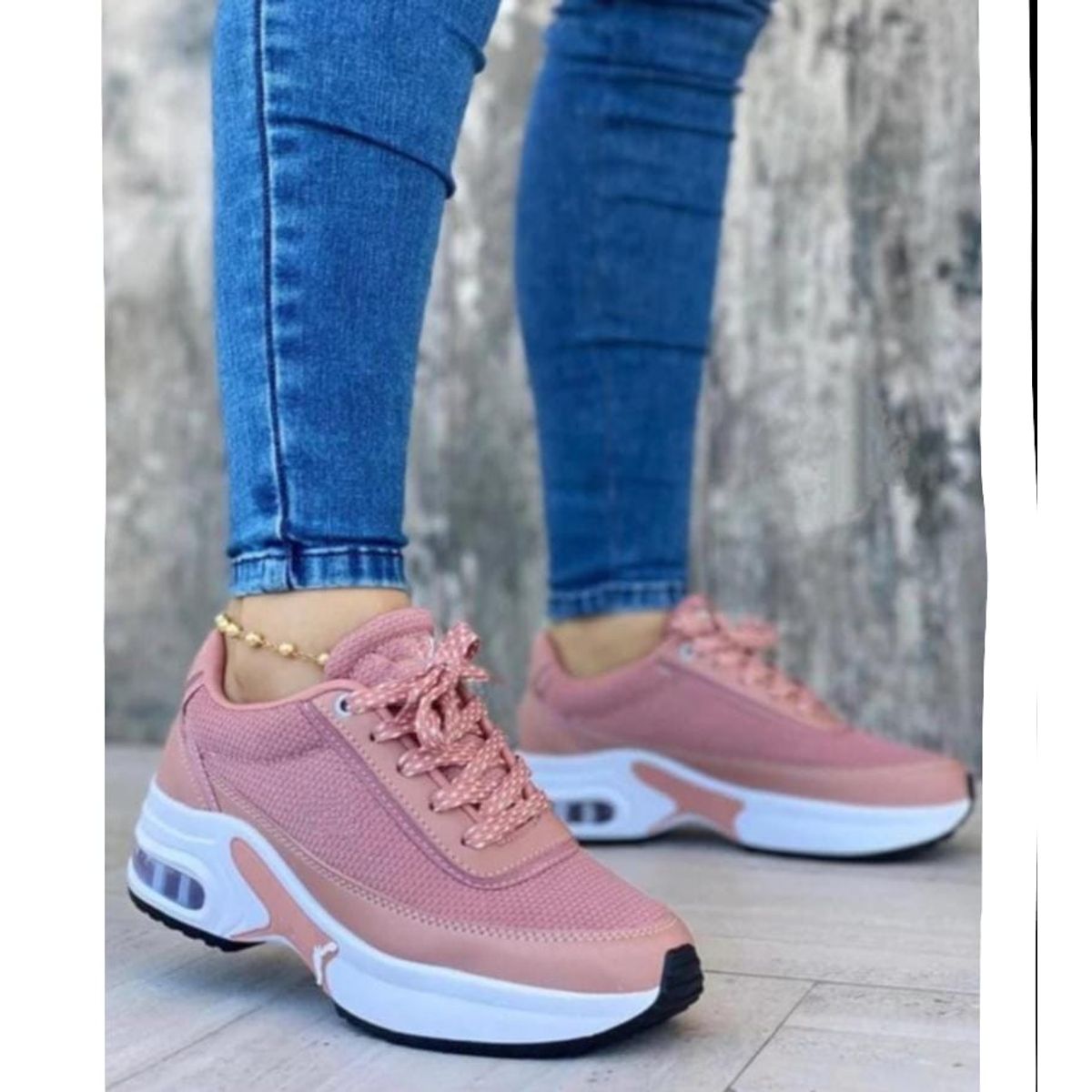 URBAN PLUS - TENIS PARA MUJER ROSADO