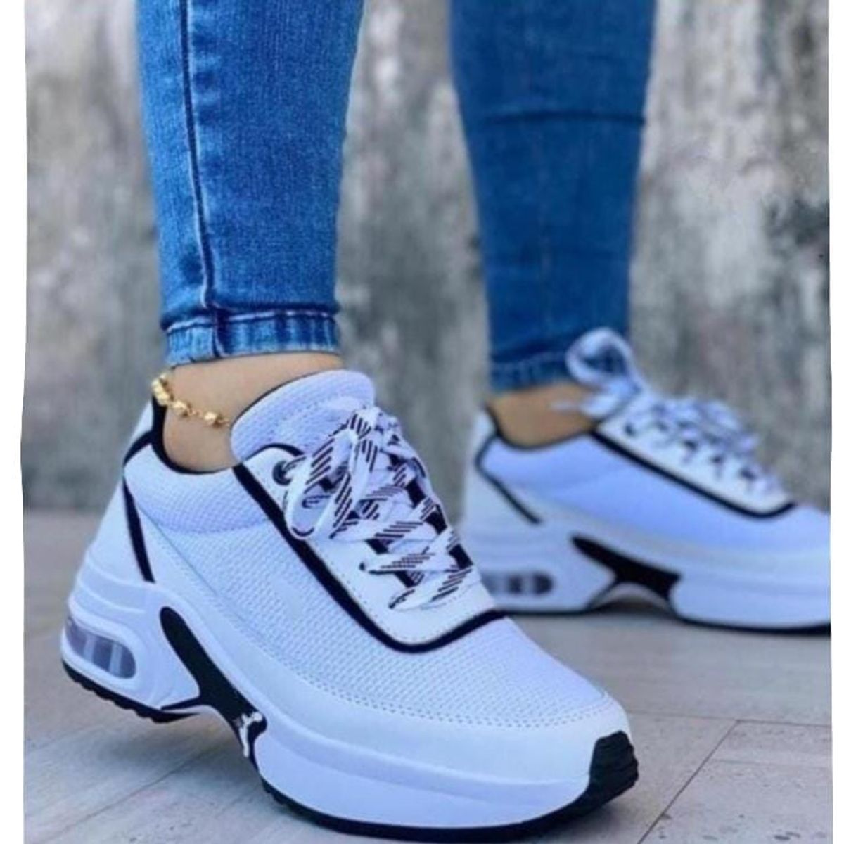 URBAN PLUS - TENIS PARA MUJER BLANCO