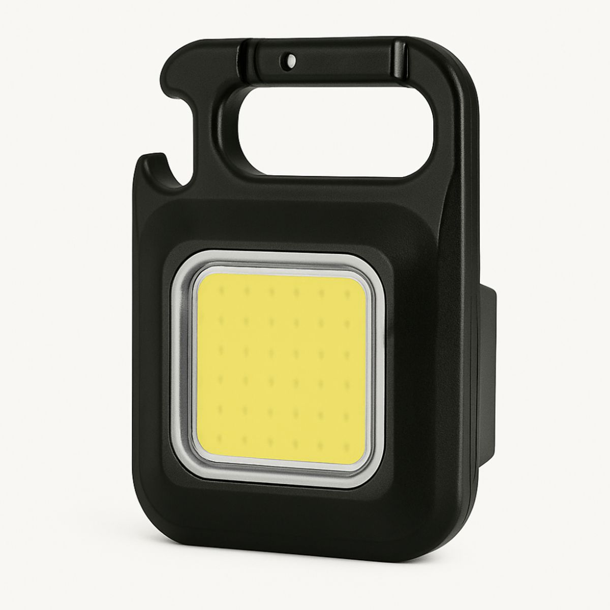 GENERICO - Linterna Led Recargable Táctica Llavero Camping Destapador