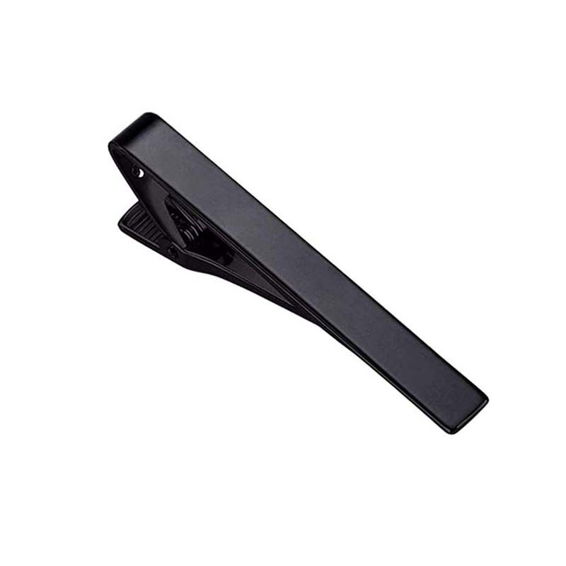 GENERICO - Pinza Pisa Corbatas Camisa Clip Traje Hombre negro