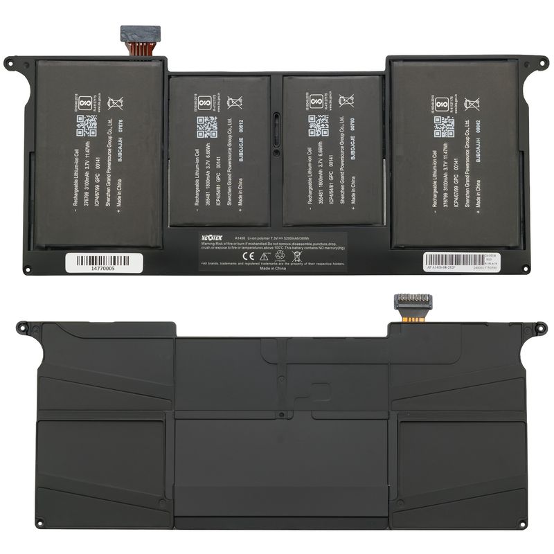 NEOTEK - Batería para MacBook A1406A1370A1465A1375A1495