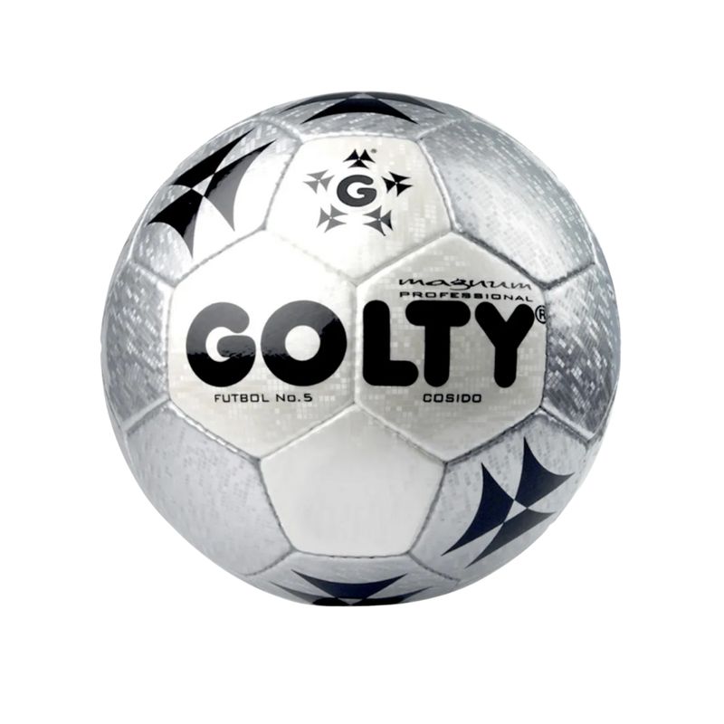GOLTY - Balón Fútbol Profesional Magnum Gris N°5 - Golty