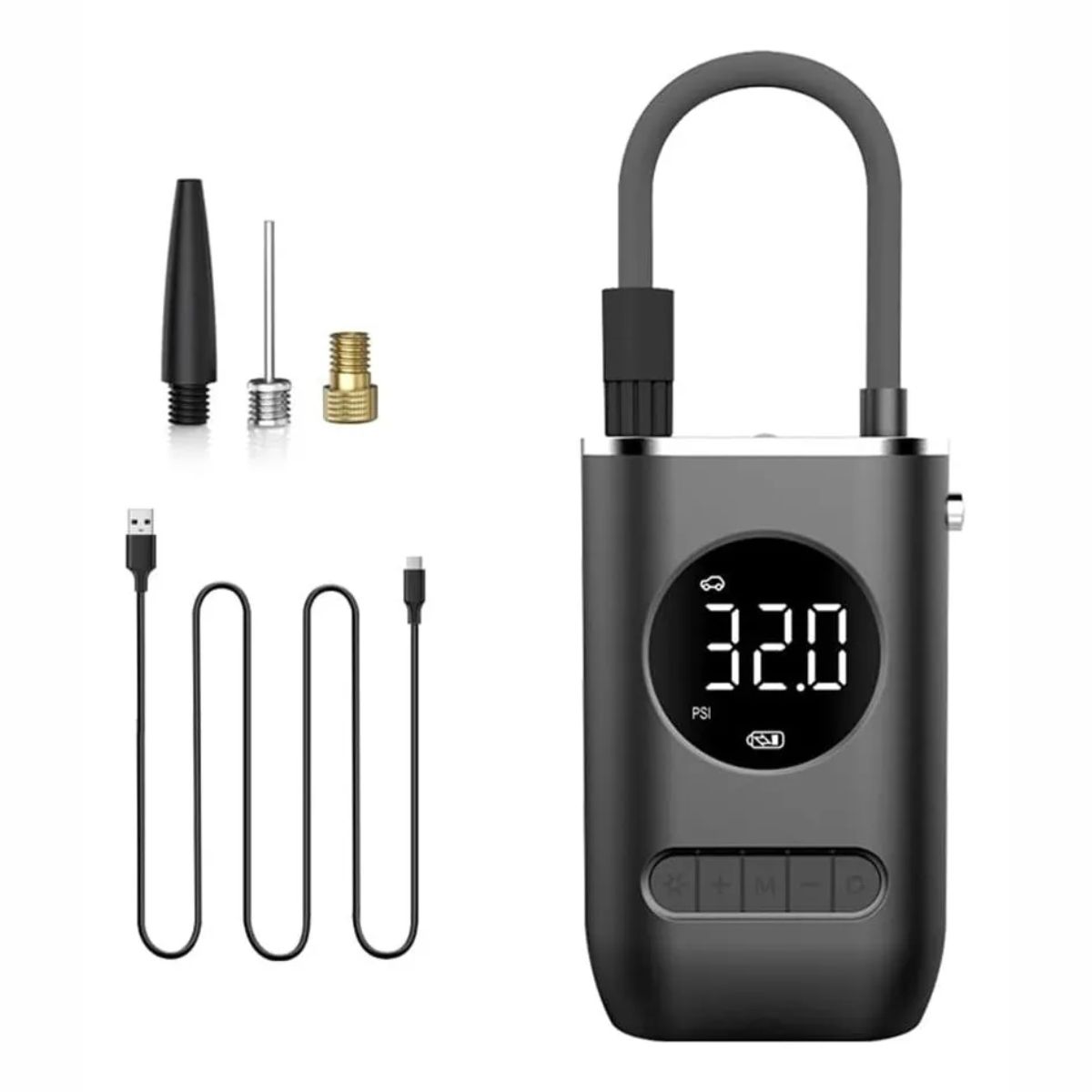 GENERICO - Inflador De Llantas Portable Compresor Carro Moto Balon