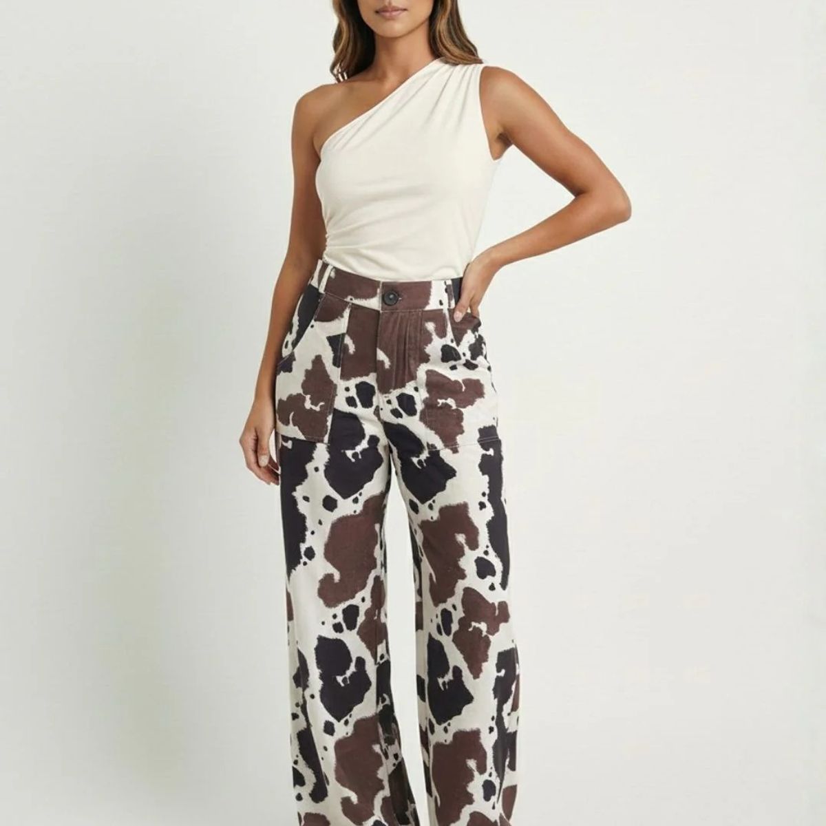 MOLGOA - Pantalón Para Mujer Vaca - ⁠The Rodeo