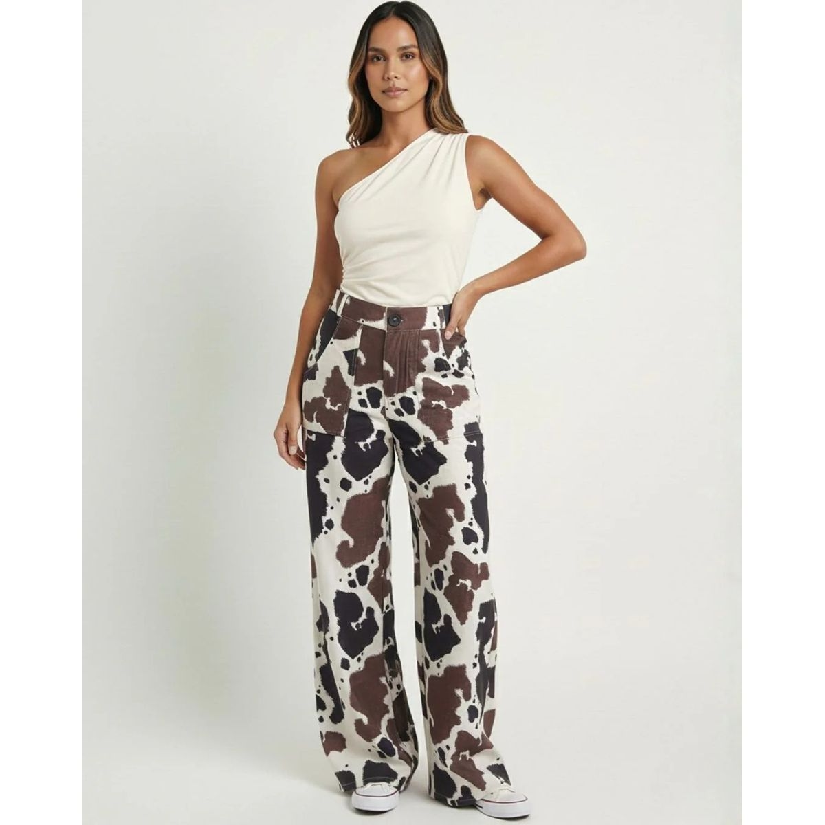 MOLGOA - Pantalón Para Mujer Vaca - ⁠The Rodeo