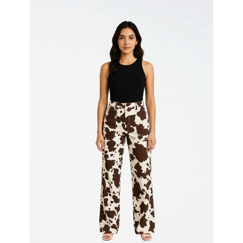 MOLGOA - Pantalón Para Mujer Vaca - ⁠The Rodeo