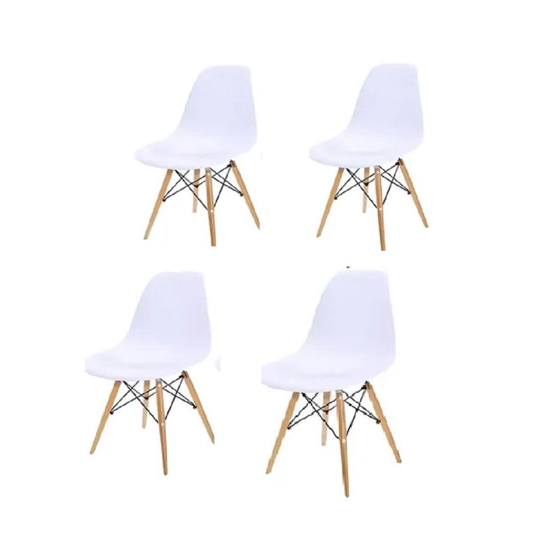 GENERICO - Kit 4 Silla Comedor Modernas
